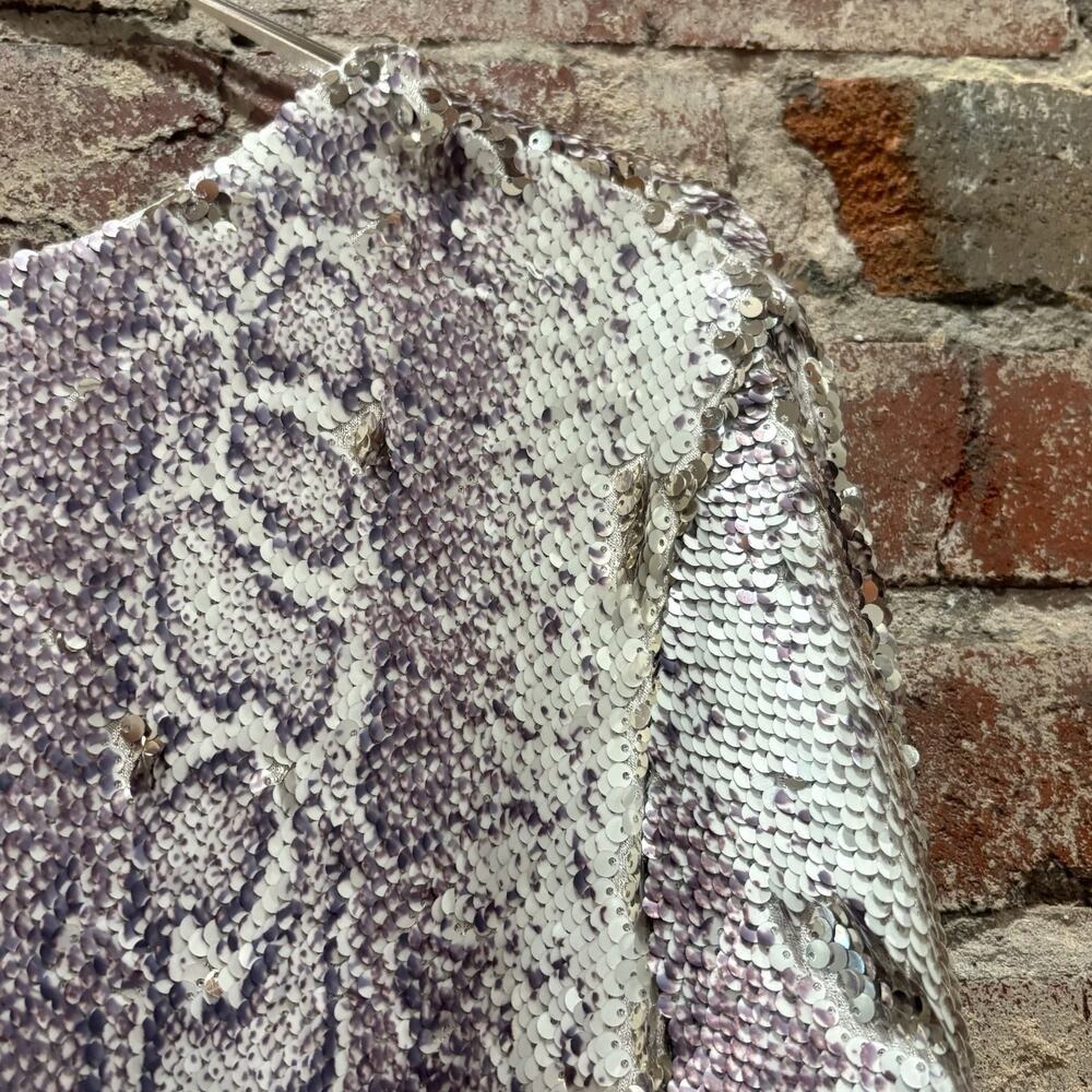 Dress The Population‎ Python Sequin Emery Sheath Dress Size 1X - Picture 10 of 13